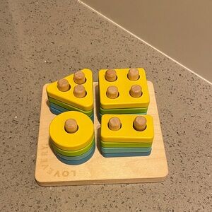 Lovevery Wooden Stacking Puzzle